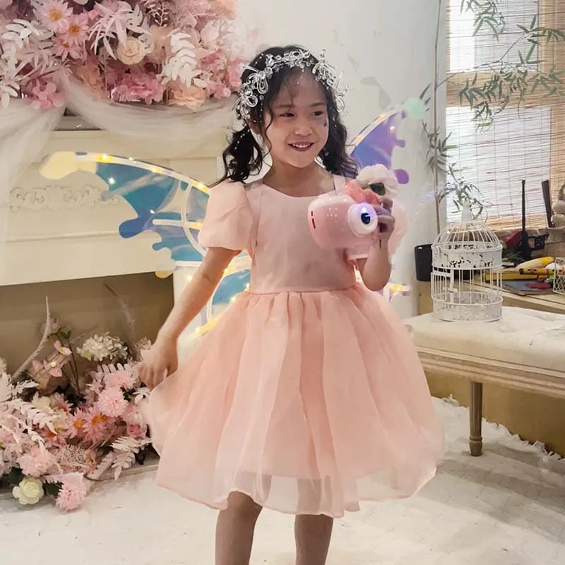 SHAPERME Electric Light Up Fairy Wings For Girls - Fluttering Butterfly Wings With Music - Kids Cosplay Costume - View #3