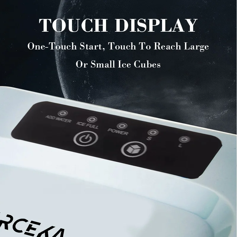 PANCERKA Homemade Ice Cube Maker Machine Electric Ice Maker for Household Hotel