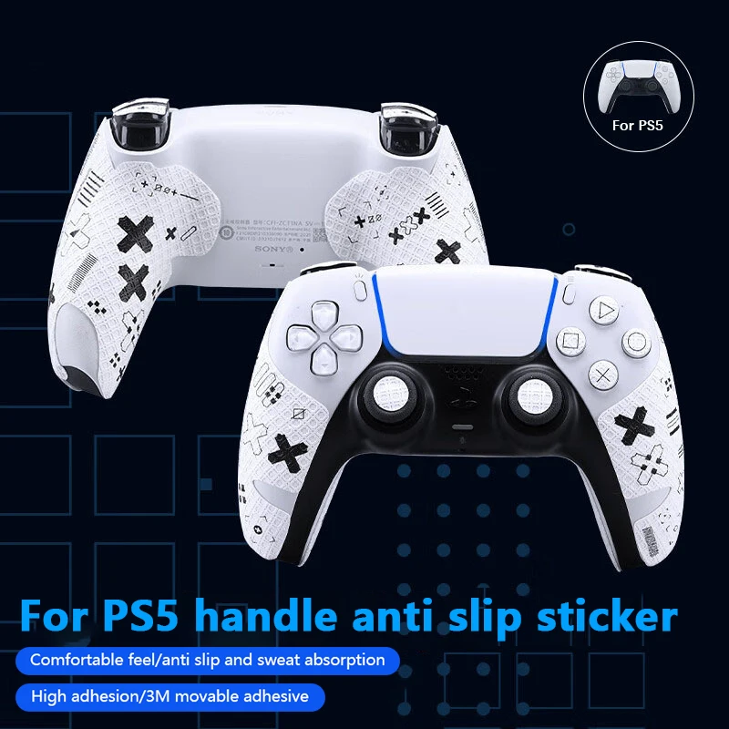 Gamepad Anti-slip Sticker Suitable For Switch PRO/PS5/XBox S/X Water-absorbent Anti-slip Sweat Film Game Accessories 1pc
