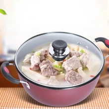  Nonstick Soup Pot Instant Pot Cooking Pot Kitchen Induction Cooker Cookware Milk Pot Noodle Saucepan ollas Kitchenware Tableware 