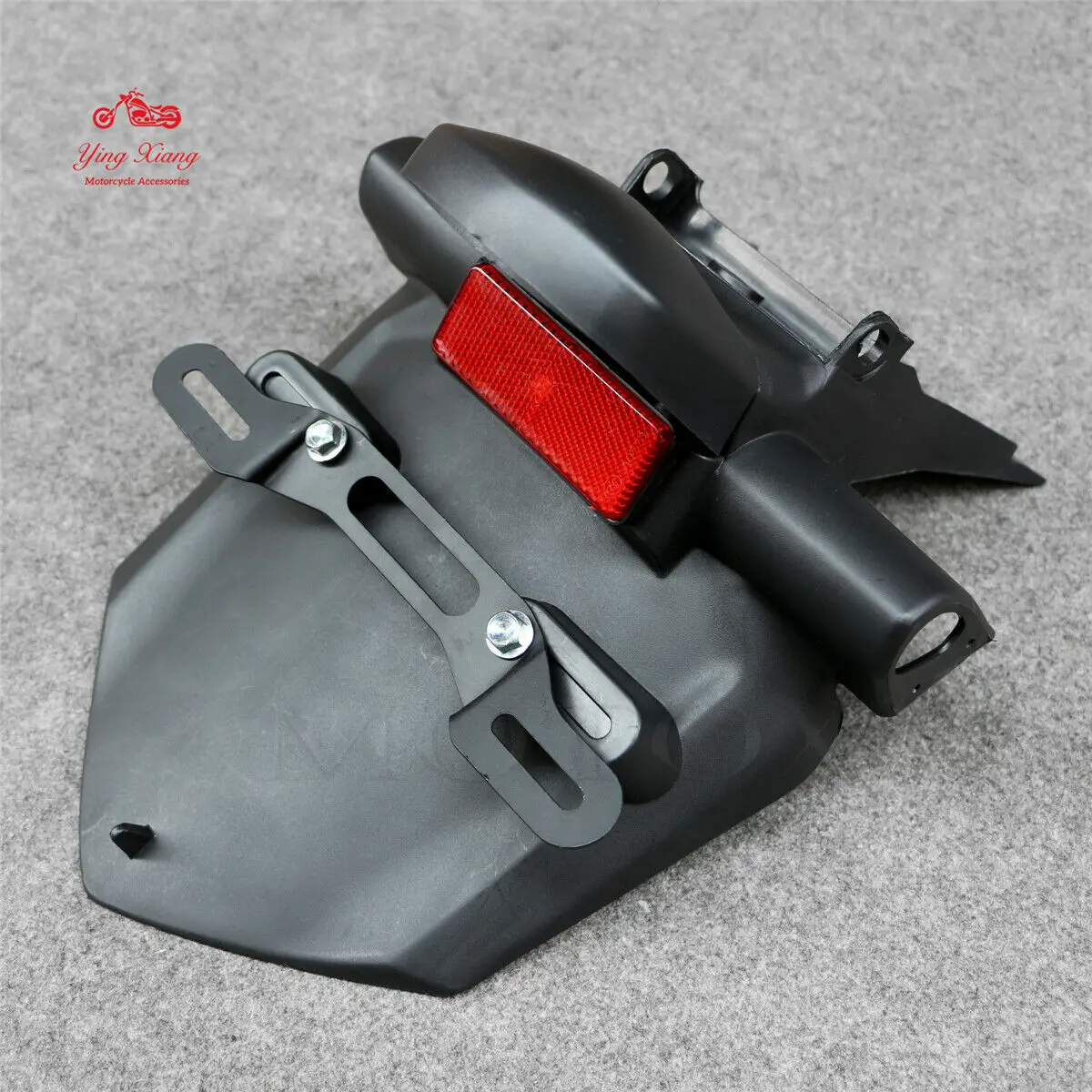 

Fit for 2004 - 2010 Yamaha FZ6 FZ6N S Motorcycle Rear Tire Fender License Number Plate Light Frame Holder 2005 2006 2007 2008 09