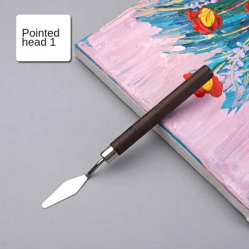 Stainless Steel Spatula Oil Painting Shovel Baking Pastry Tools Kitchen Tools Fondant Cream Mixing Scraper,silicone spatula,cream spatula,cake spatula,kitchen spatula