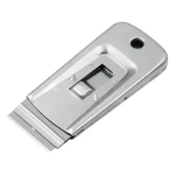 Handy Stainless Steel Cleaning Tool Glue Removal Scraper Multifunctional Cleaner for Floors Glass Walls (110 characters)