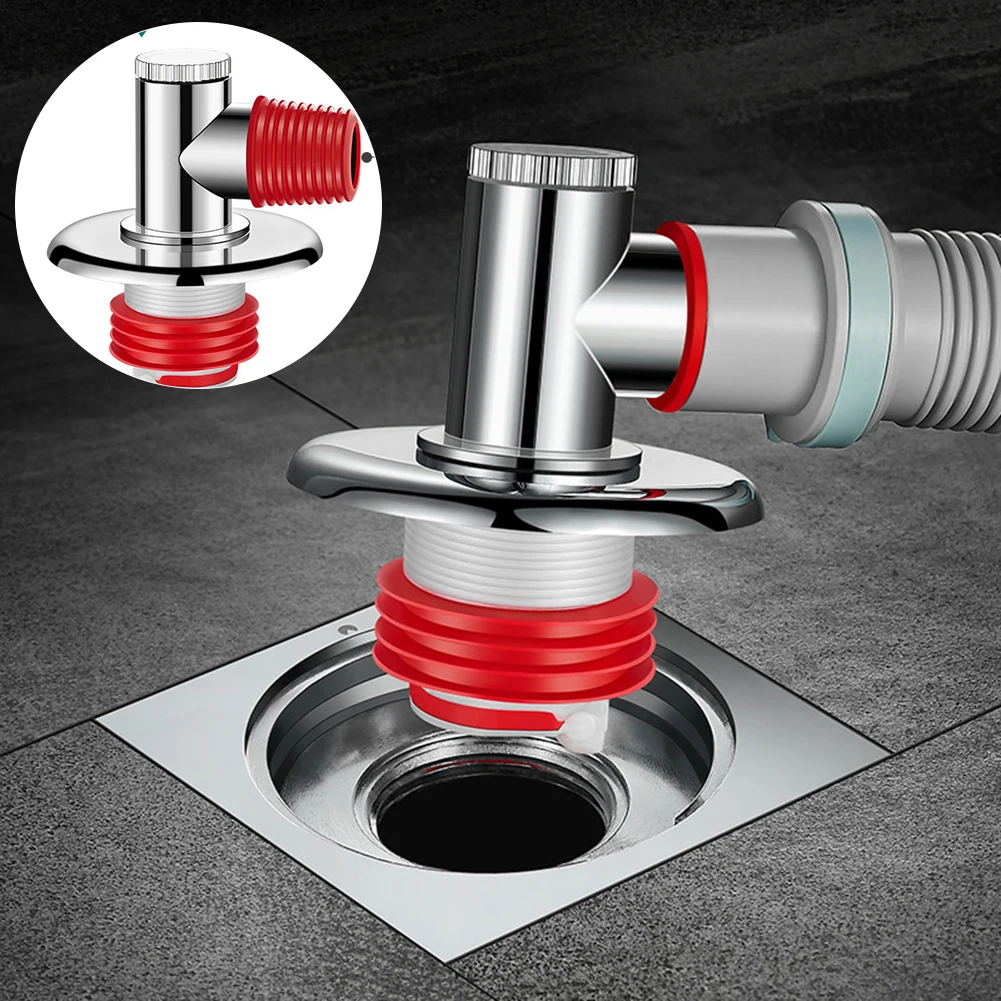 

Sealed Speical Drain Floor Cover For Washing Machine Drains Special Dishwasher Connector Sewer Washroom Accessories Adapter