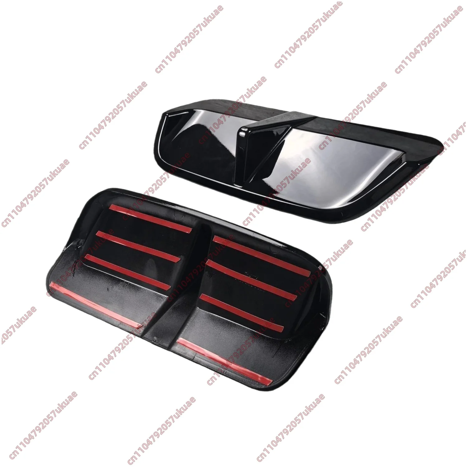 BMW X1 iX1 U11 M 스포츠 2023-2025용 글로스 블랙 M 퍼포먼스 리어 범퍼 디퓨저 발란스 리어 스플리터 립 카나드 가드 트림