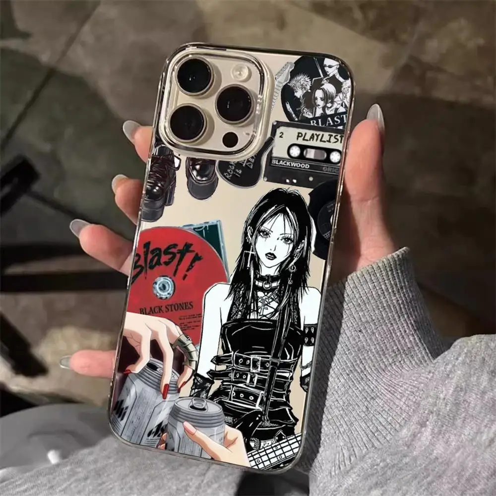 Cool Girl Oosaki Nana Japanese Anime Transparent Phone Case