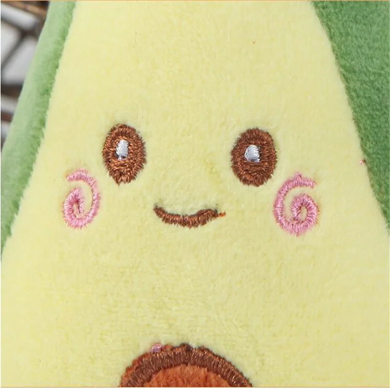 부드러운 봉제 식물 아보카도 봉제 인형, 어린이 장난감 선물, 크리스마스 날 선물, 12cm, 1 개