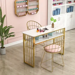 Manicurist Manicure Table Office Nail Reception Counter Manicure Table Simple Living Room Schmincktisch Salon Equipment YN50MT