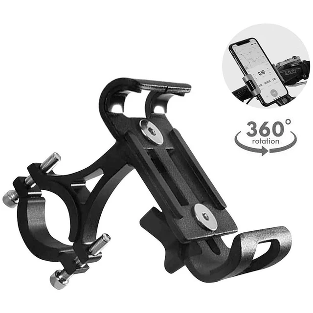 Handebar Mount Bike Phone Holder Aluminum Soporte Para Celular