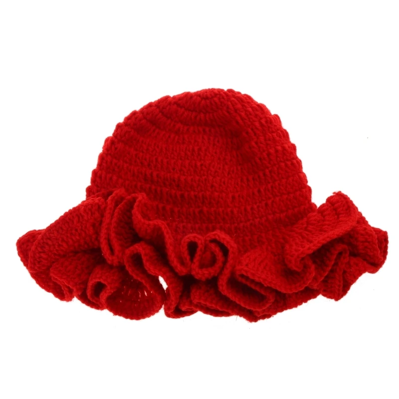 帽子 solsoonerorlater hand-knitted bubkethat SOL soonerorlater / HAND-KNITTED BORDER HAT / M