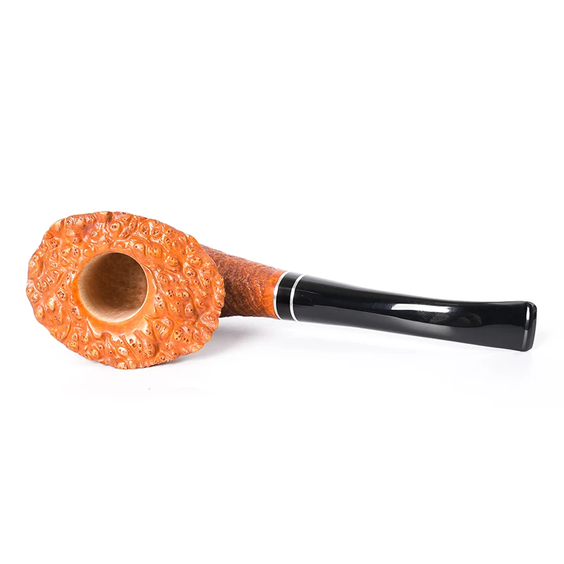 Scea65495bafa4251a0f1db5dc56b2f29z Handgeschnitzte Briarholz-Sandgestrahlte 9-mm-Tabakpfeife mit Burl