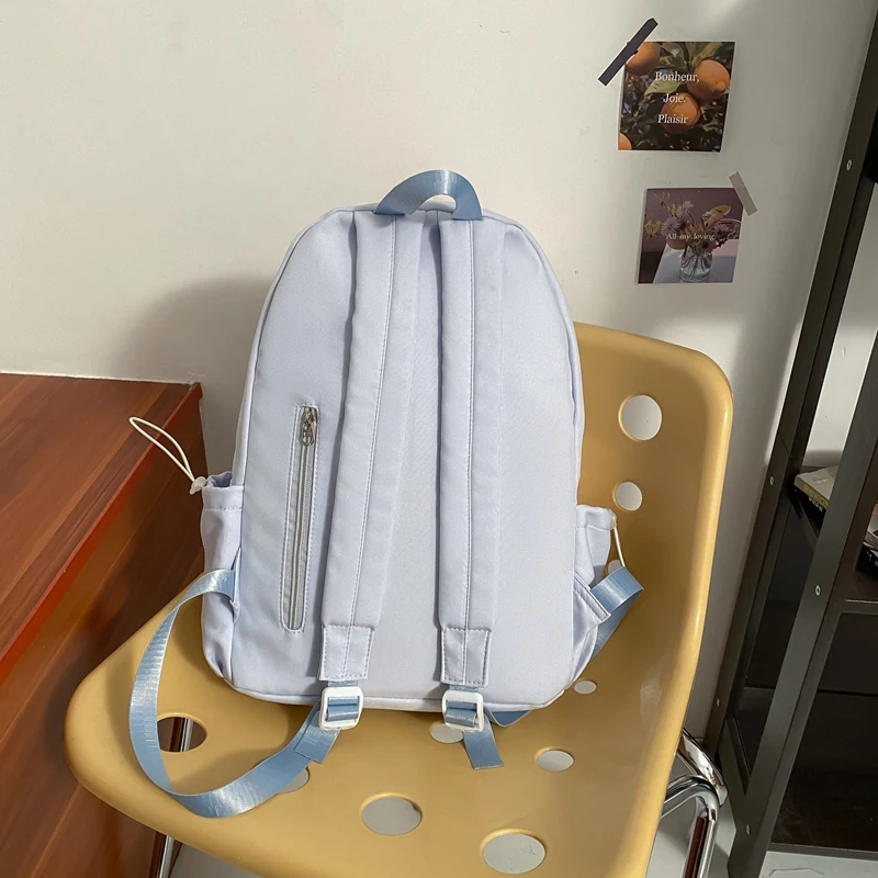 Women Mochila Fashion Cute Girls Bookbag for Schoolbag Summer Teens Student Backpack Laptop Rucksack Solid Travel Bag