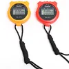 Portable Handheld Sports Stop Watch Digital Display Fitness Timer Counter 4colors For Sports Stopwatch Chronograph Professional 4