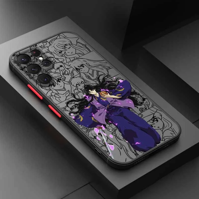 Cool Handsome Inuyasha Frosted Translucent Phone Case Cover