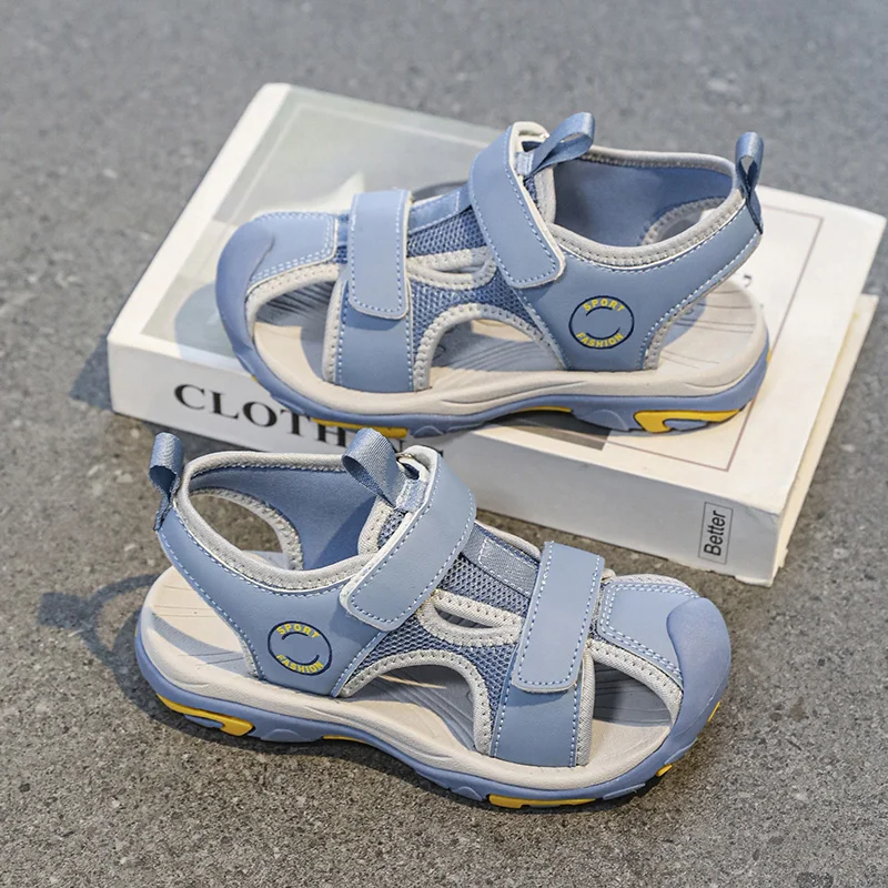 Children Shoes Boy Sandals Summer Non-slip Comfortable Beach Kids Water Shoes Casual Sports School Boy Sneaker Sandals