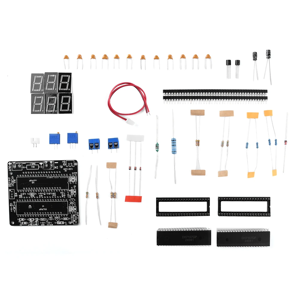 ICL7107 Digital DC Voltage Ammeter Electronic Fabrication Kit DIY