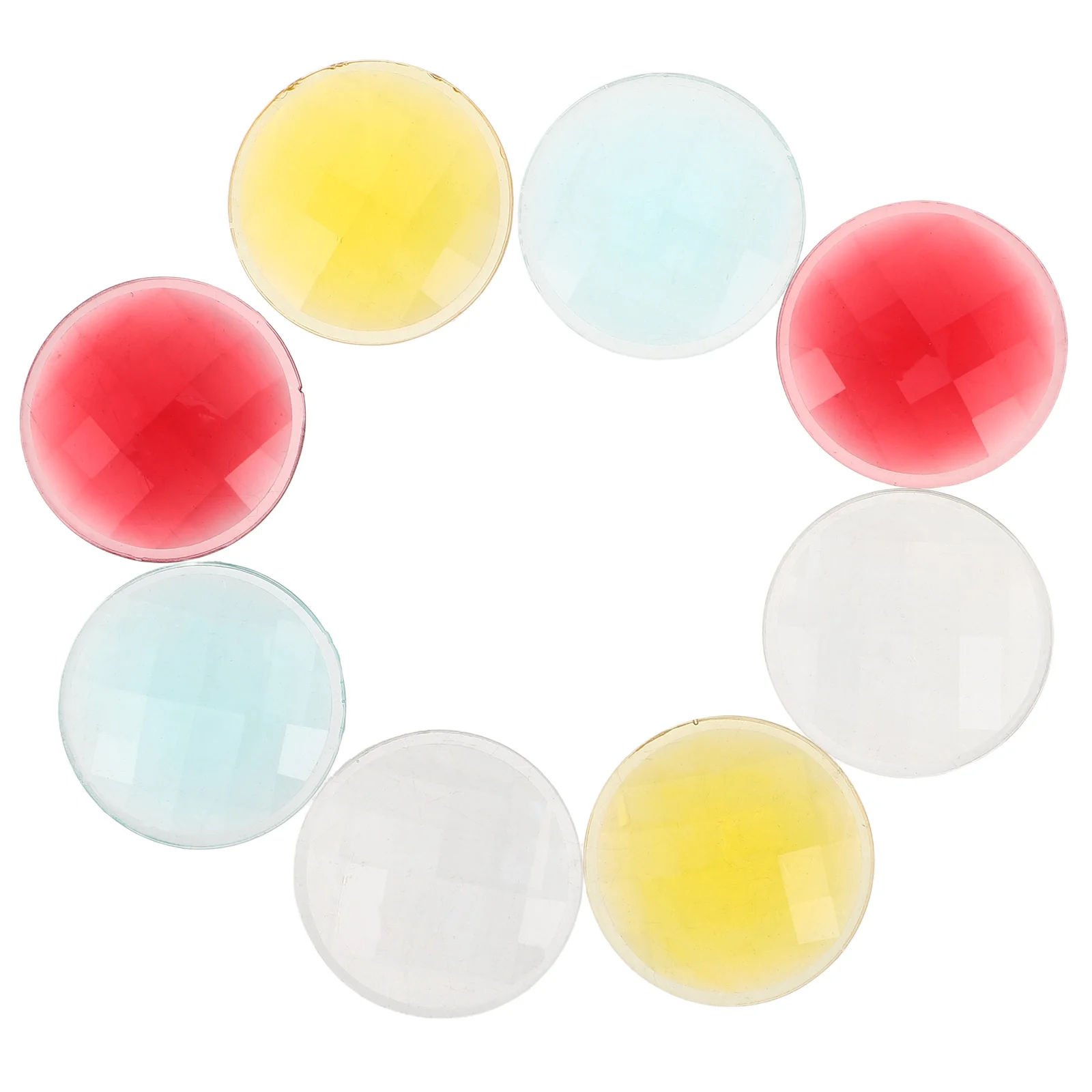 8 PCS Wanhua Tube Prisms Photography Filter Lens Festival Accessories Plastic