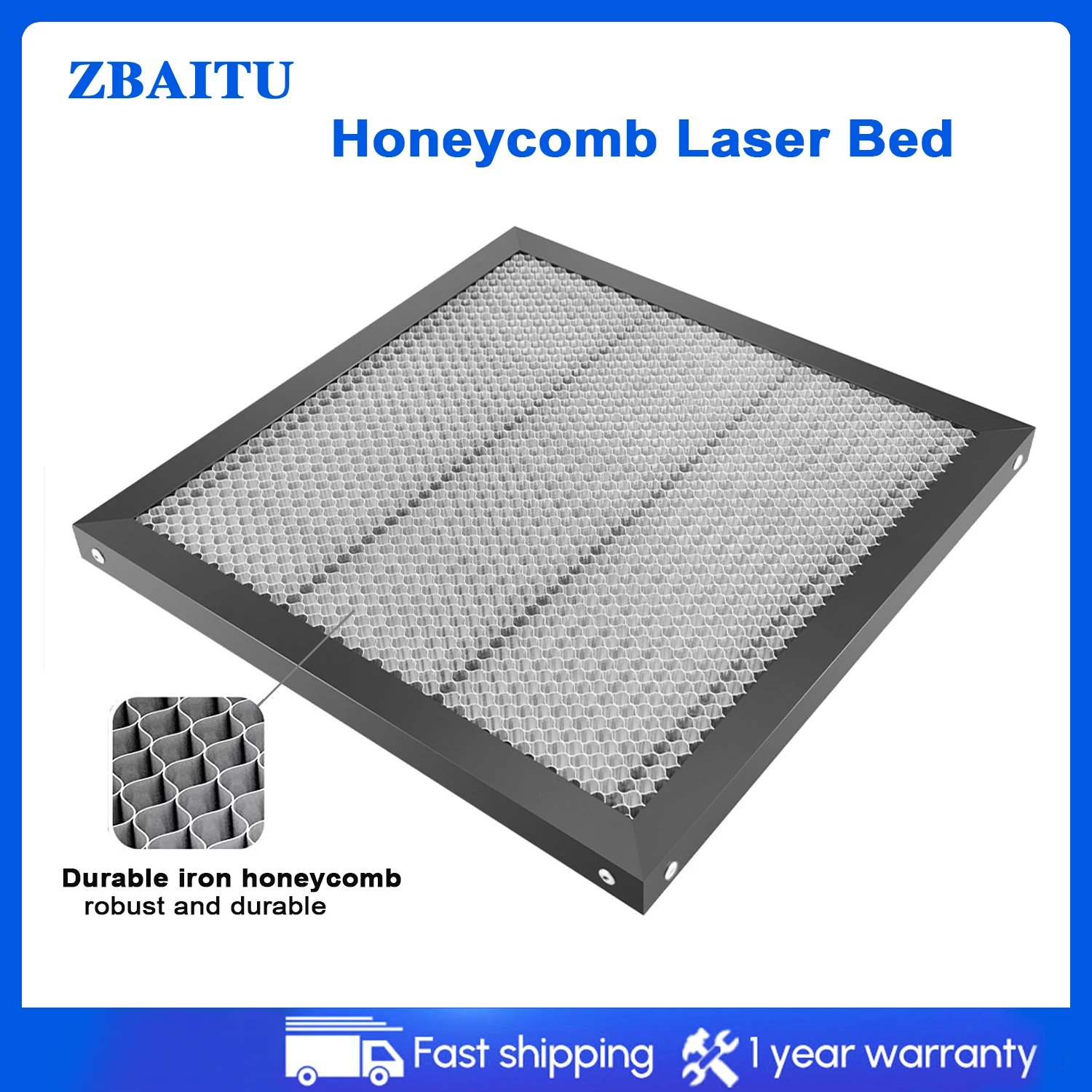 Honeycomb Working Table 300mmx 500mm Customizable Size Work Bed Laser Parts  for DIY CO2 Laser Engraver Cutting Machine - AliExpress