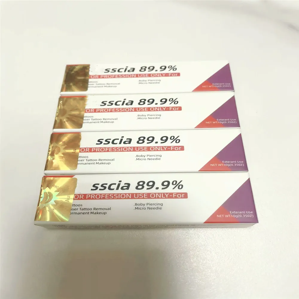 New Arrival High-Quality Sscia 89.9% Tattoo Cream Before Permanent Makeup Microblading Eyebrow Lips Body Skin 10g red 39 9% before tattoo cream permanent makeup body eyebrow eyeliner lips 10g