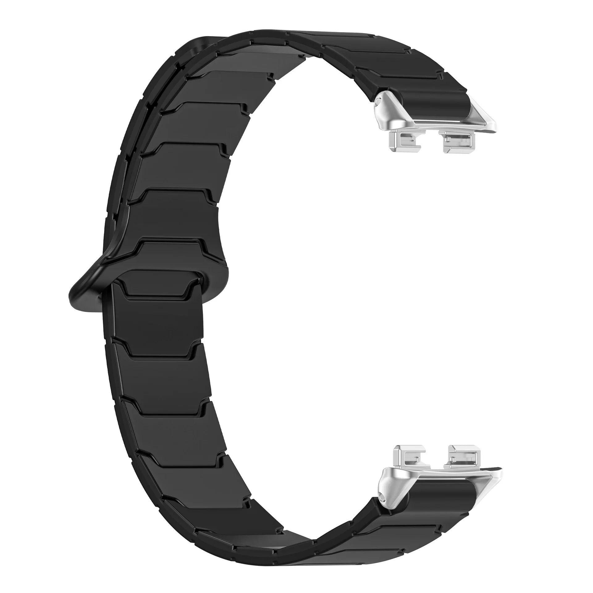 Magnetic Silicone Sport Strap - Breathable and Adjustable Bracelet for Fitness and Everyday Wear