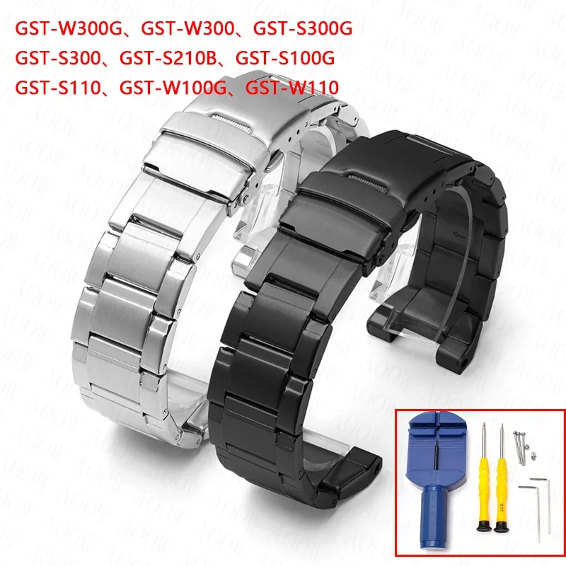 Wholesale Hot Fashion Stainless Steel Watch Band A300-100_K0025850
