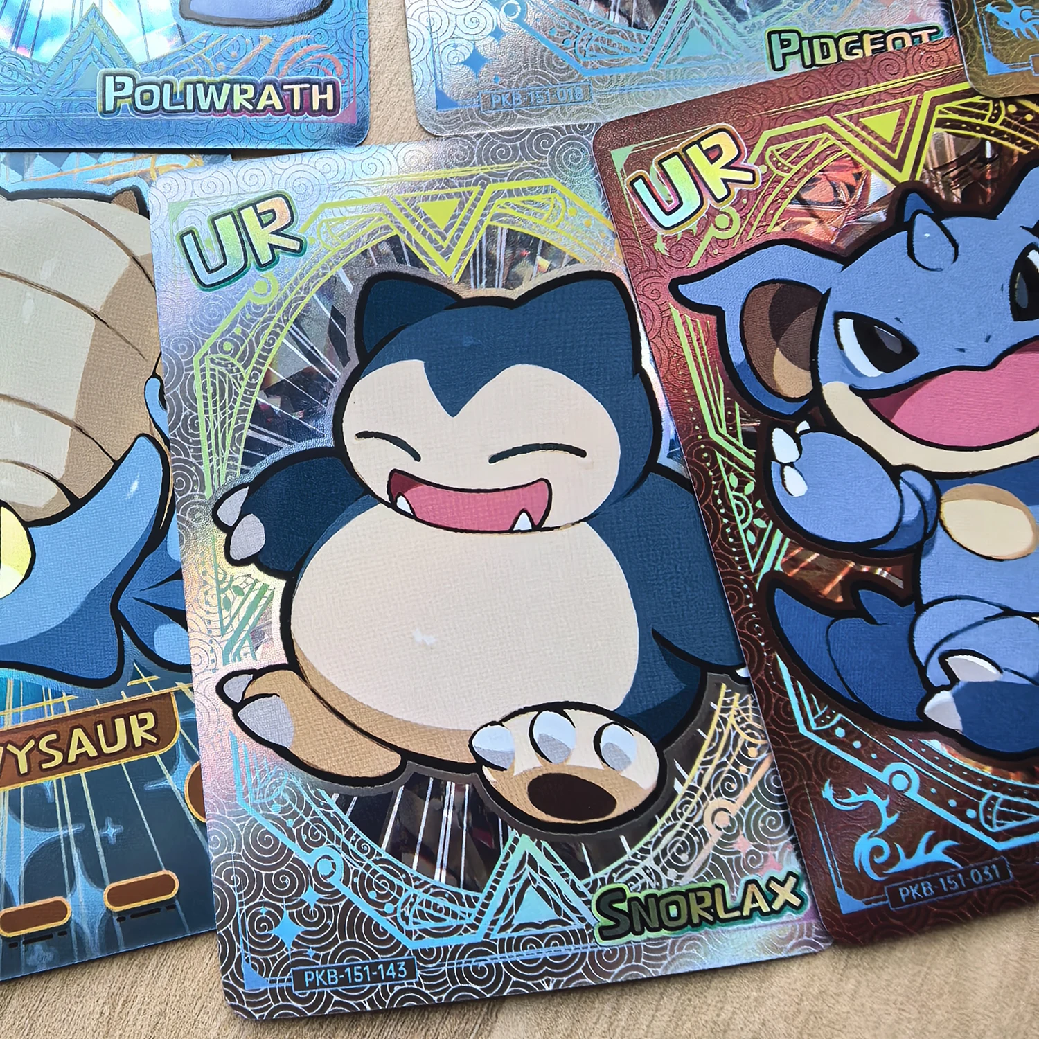 Shiny 59Pcs PokeBaBy Cute DIY Card Pokemon Holographic 1996 Q151 Anime Version Classical Collection Cards Gengar Charizard 6