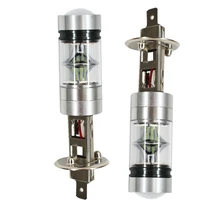 H1 LED 안개등 변환 키트 전구 하이 로우 빔, 100W 6000K 슈퍼 화이트 3000K 자동 운전 헤드라이트, 하이 로우 12V 24V, 신제품