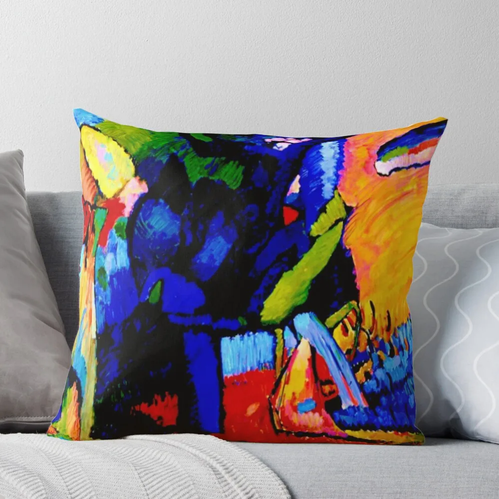 

Декоративная подушка с абстрактным изображением Кандинского импровизации 4 Wassily, роскошные декоративные подушки для гостиной, наволочка с вышивкой