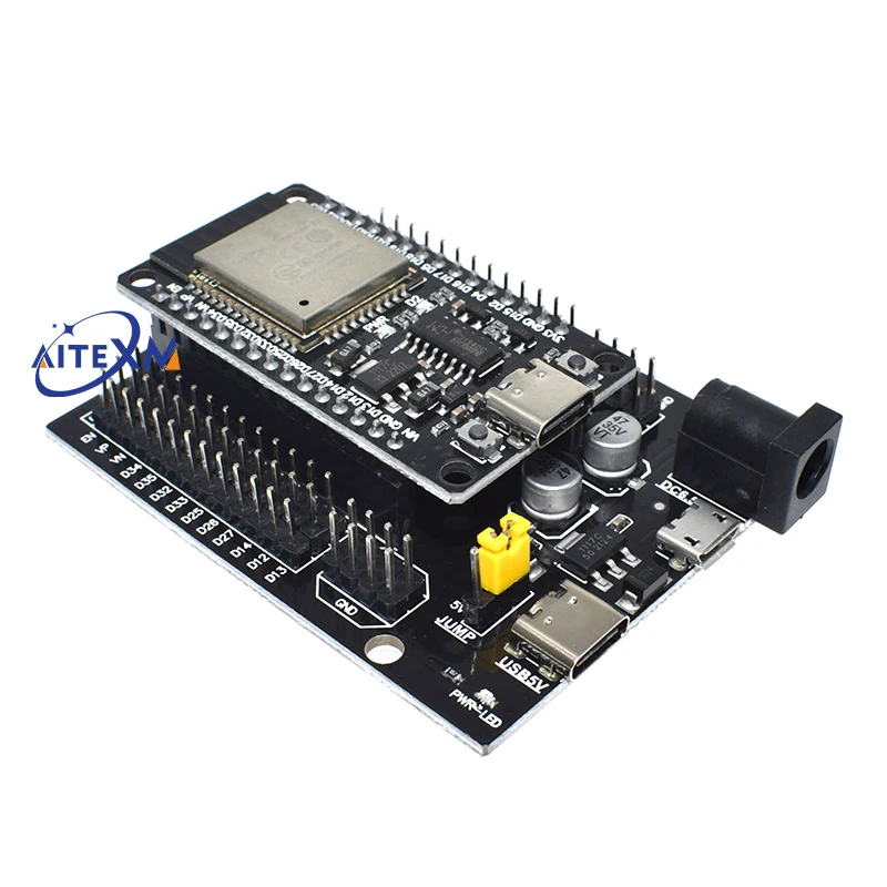 ESP32 Development Board TYPE-C USB CH340C WiFi+Bluetooth Ultra-Low Power Dual Core ESP32-DevKitC-32 ESP-WROOM-32 Expansion Board