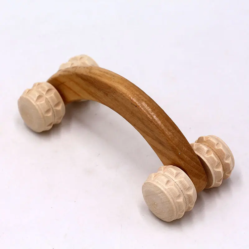 

Massage roller for body Handheld Wooden Massage Roller Soft Tissue Body Muscle Massage Tool for Eases Muscle Tension