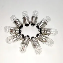 Multi - Voltage Screw - In Indicator Light Bulbs, E10 Base, Assorted Wattages, Pack of 10 (24V 2W - E10)