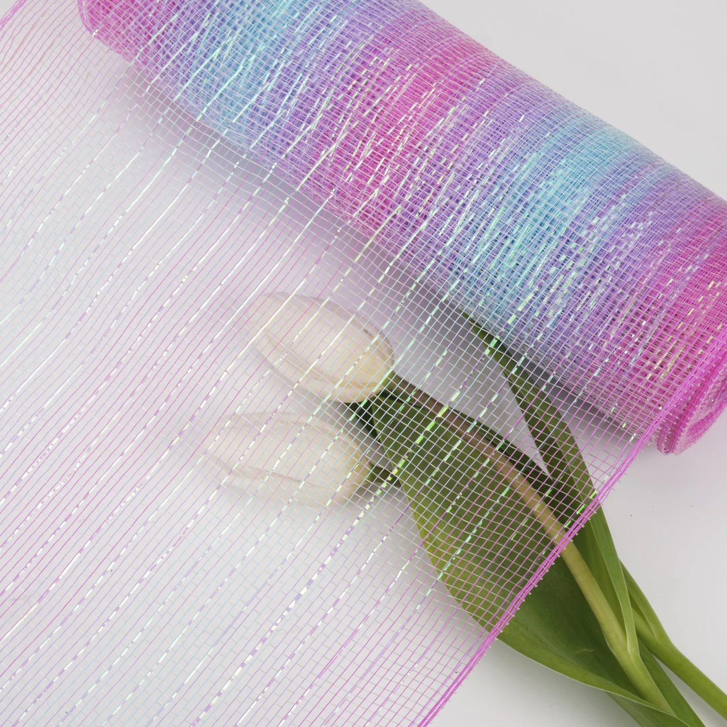 Metallic Mesh Ribbon Set 3