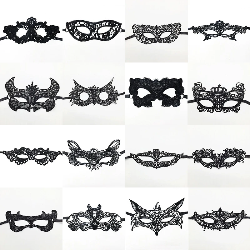 Halloween Mask Lace Masquerade Woman