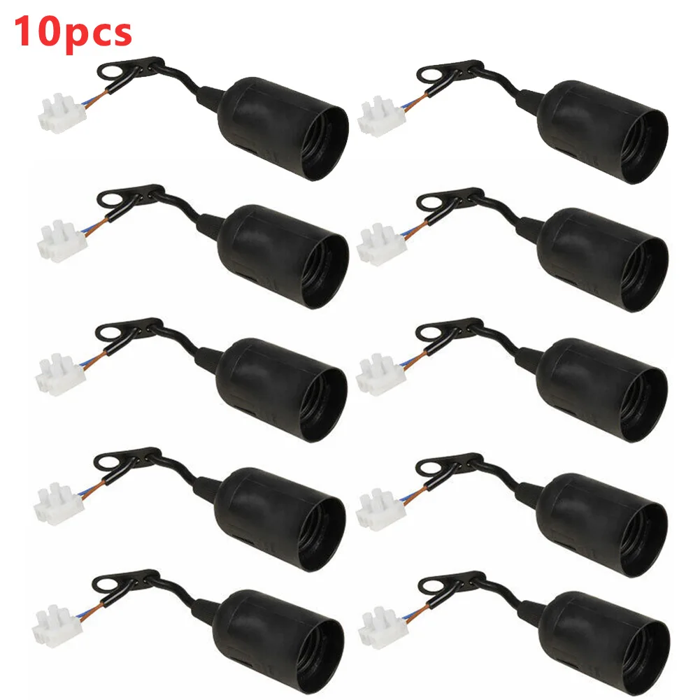 8/10pcs E27 lamp holder Construction Socket Lamp Holder Construction Site Socket Renovation Lighting Accessories lamp holder