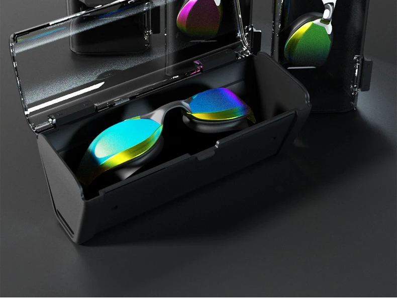 Nearsighted Swim Goggles Shortsighted Swimming Goggles No Leaking Anti Fog UV Protection for Adult Men Women Myopia Glasses