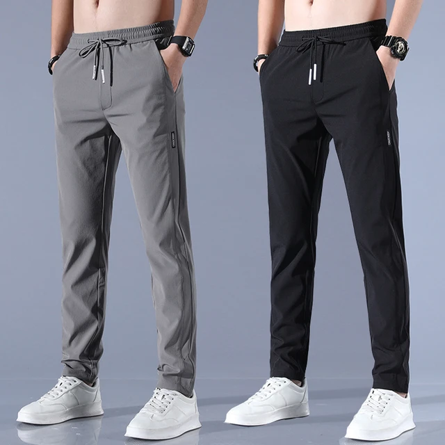Men's Basketball Pants - Men Pants Casual Loose Sweatpants Trousers Male  Cotton - Aliexpress