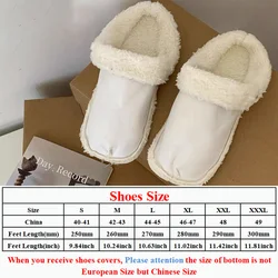 Cozy Winter Plush Shoe Insoles - Warm Fur Lining & Removable Comfort - 49 (WHITE)