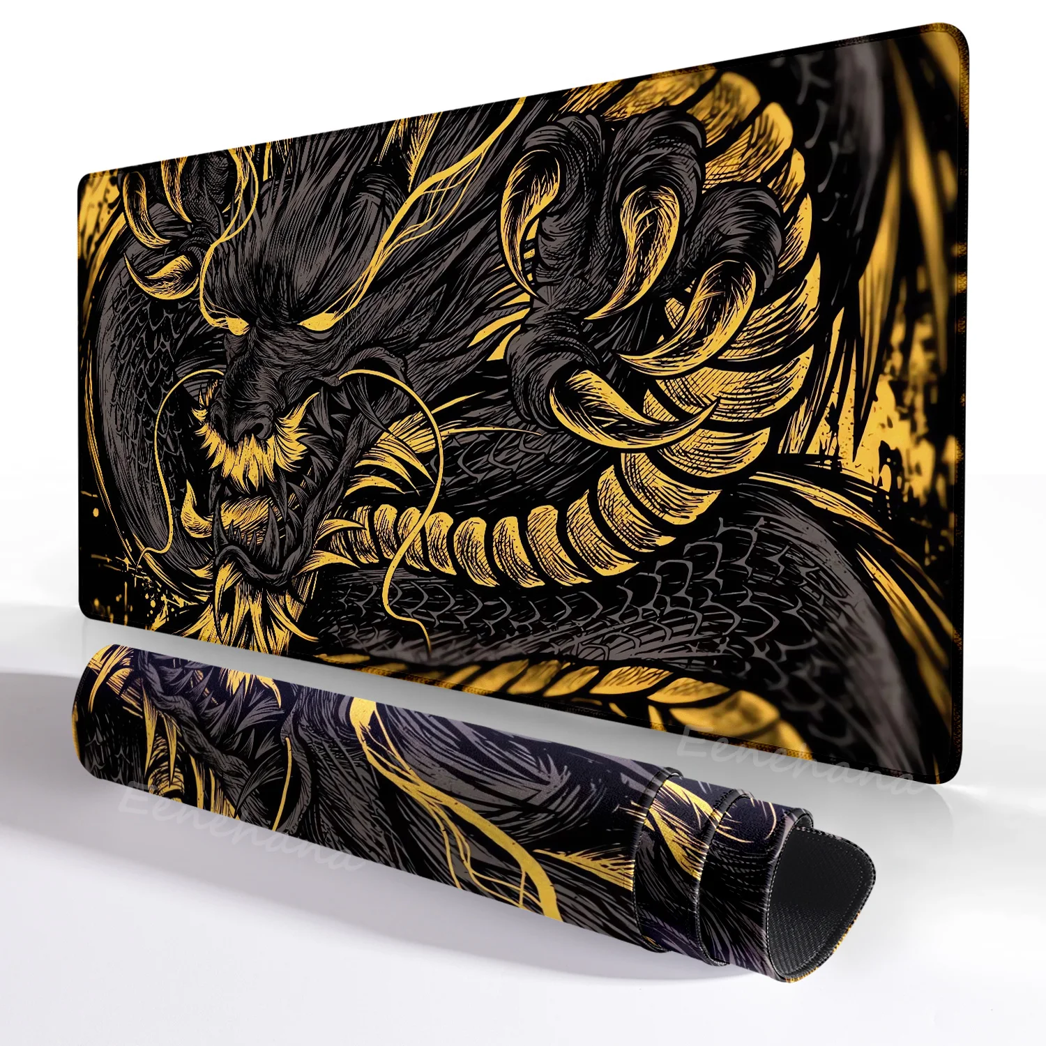 Japanese Dragon Large Gaming Mousepad XXL Keyboard Gamer Mouse Pad on The Table Speed Desk Mat Anime 900x400 700X300 Mouse Mats gaming mousepad mouse pad computer desk mat
