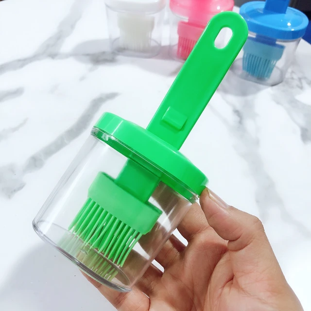 Silicone Oil Brush Temperature Resistant Oil Bottle Baking Pancake Barbecue  Cooking BBQ Grilling Accessories Tool Kitchen Gadget - AliExpress