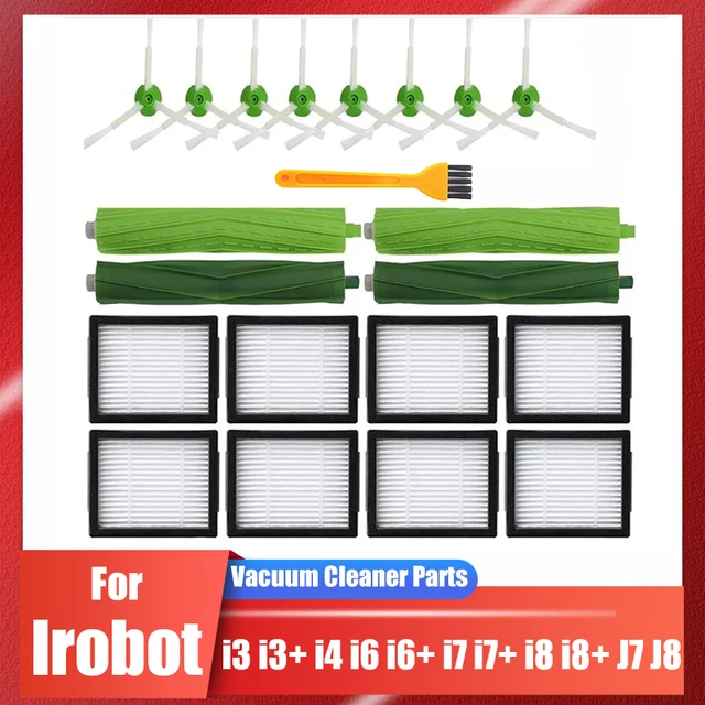 Для iRobot Roomba i3 i3+ i4 i6 i6+ i7 i7+ i8 i8+J7 J8/Plus E5 E6 E7 I, E & J Series Cleaner Robot Запасные части Аксессуары 1