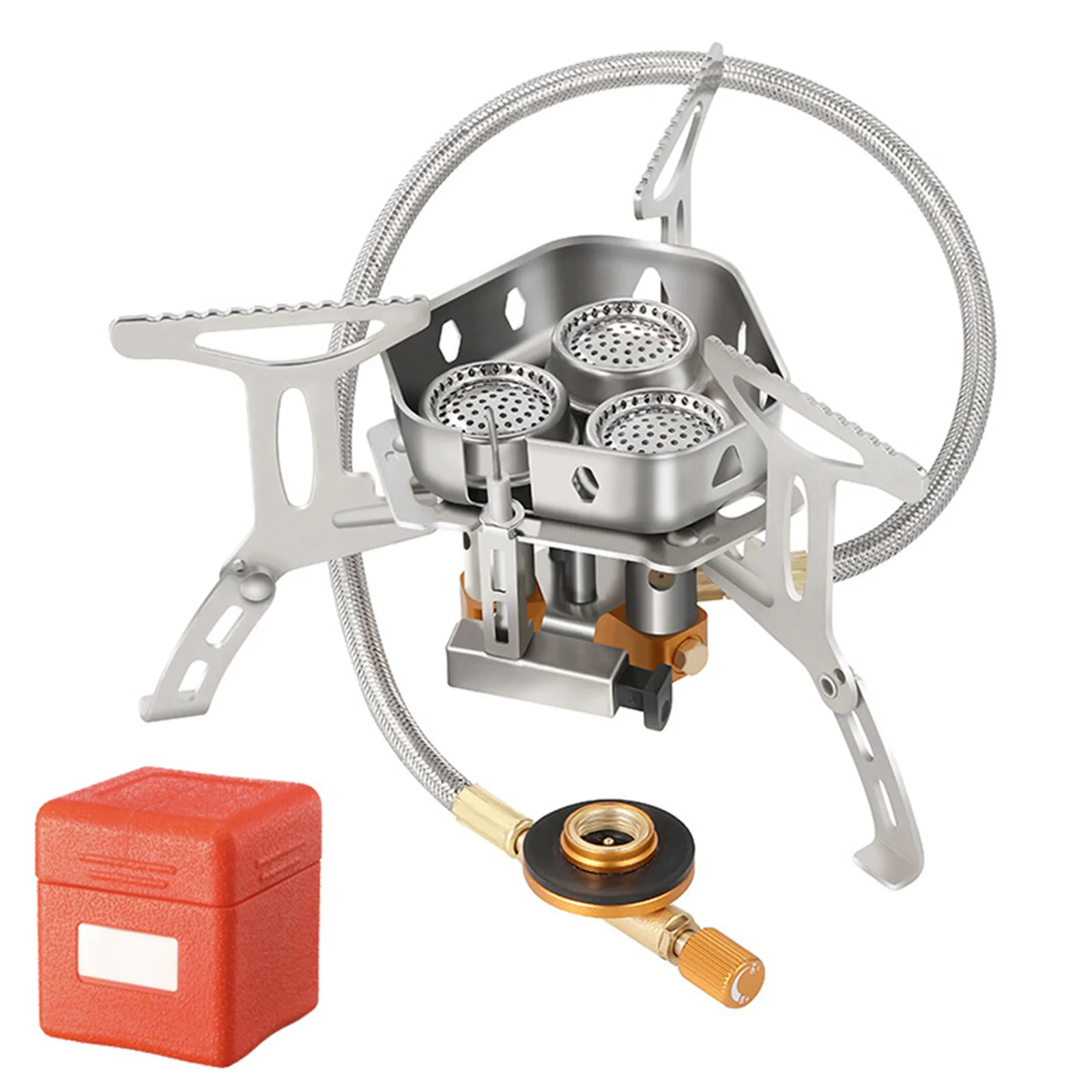 5800w 3 Burner Camping Gas Stove | Camping Gas Stove Portable - Portable  5800w - Aliexpress