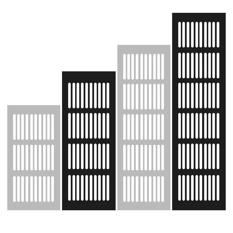 Ventilation Grills Aluminum Alloy Breathable Mesh Cabinet Air Vent Cover Shoe Cabinet Ventilation Exhaust Cooling Grid air vent grille ventilation grille air vent cover