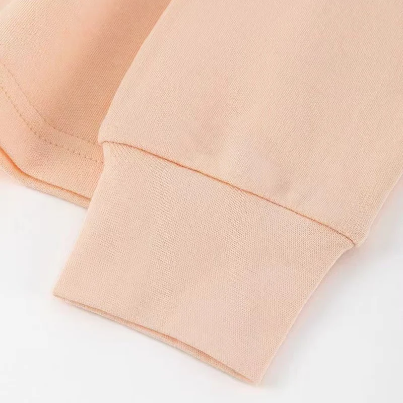 2PCS Autumn Winter 100% Cotton Thin Thermal Underwear Set Long Sleeve O-Neck Bottoming Long Johns Warm Lingerie Intimate Pajamas