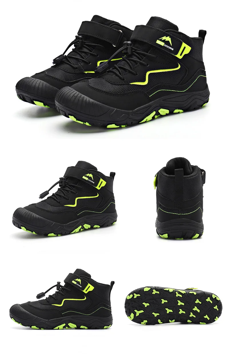 أحذية المشي لمسافات طويلة في الهواء الطلق المضادة للانزلاق للأطفال الرحلات أحذية رياضية الصيف تسلق الجبال أحذية رياضية للأطفال للجنسين للأولاد والبنات