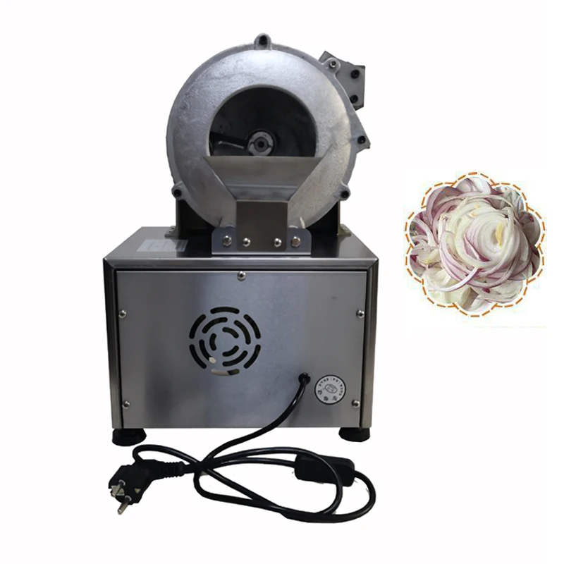 

Commercial Automatic Vegetable Cutting Machine Potato Carrot Ginger Electric Slicer Shredder Vegetable Cutter Food Processor