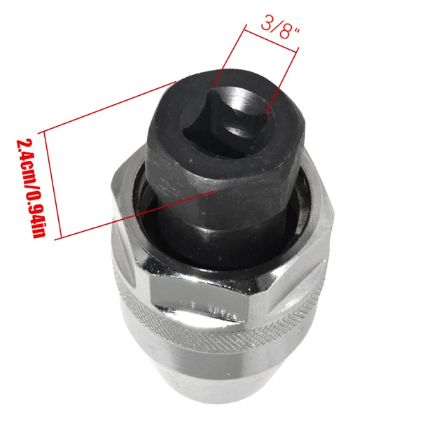 Broken Bolt Extractor Removes 1/4-Inch To 1/2-Inch Stud Bolt Splitter Portable Easy To Use for Rust Painted Damaged Waste Bolts 6