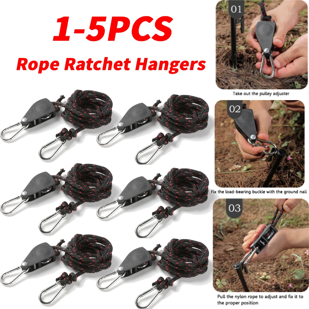 1/4 Inch Heavy Duty Adjustable Rope Clip  Adjustable Rope Hanging - 1/4  1/8 - Aliexpress