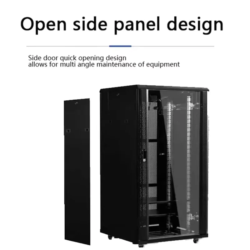 18U Rack Server Cabinet Outdoor Network Metal Data Cabinet with 19-Inch Standard 42U 22U 32U 36U Capacity Options 3