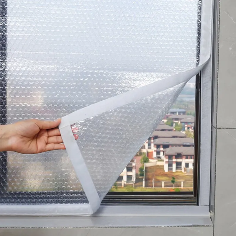 Description Picture 4 of itemWinter Window Windscreen Bubble Film Windproof Thermal Film Bedroom Sealed Insulation Perforation-free Double Warm Plastic Cloth