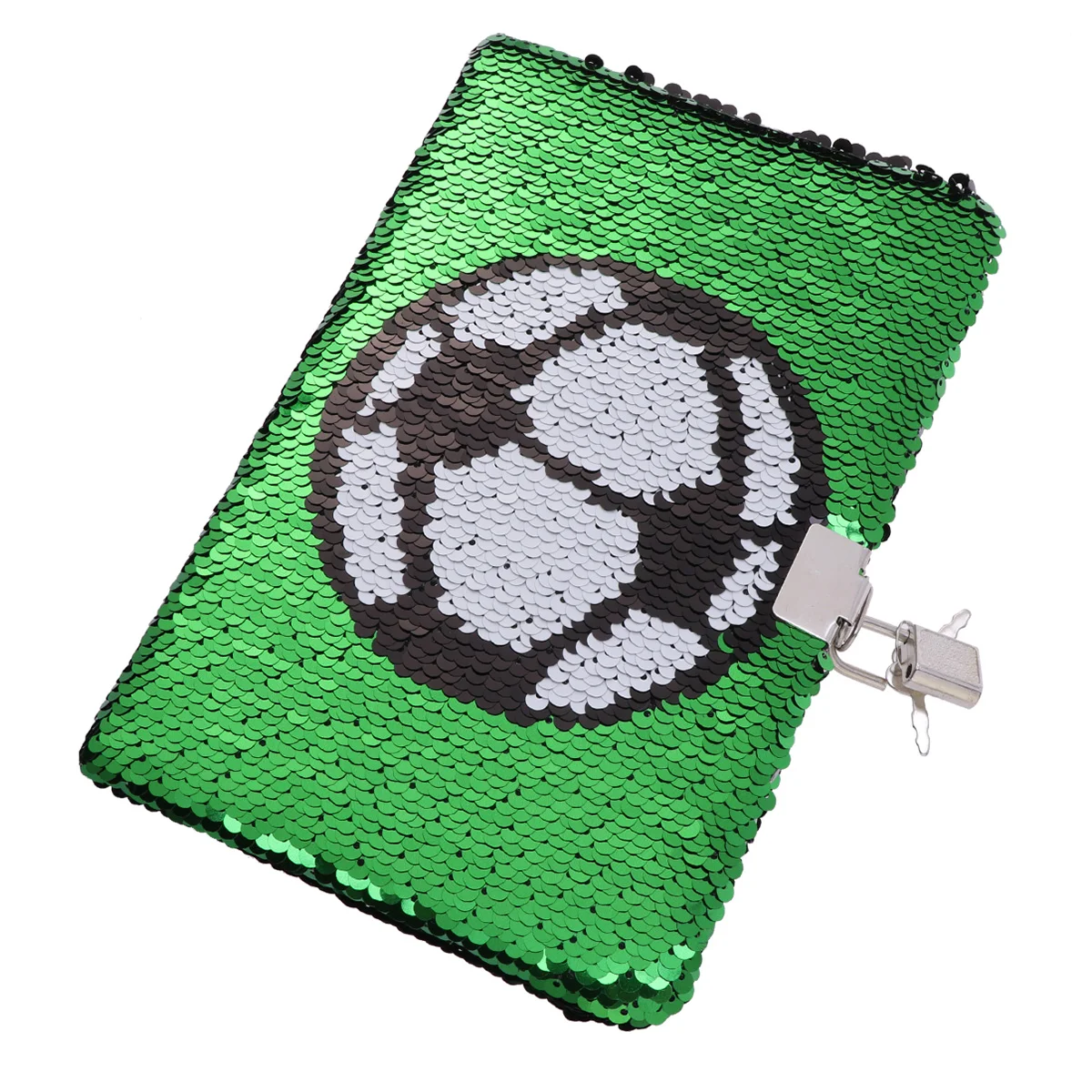 Notebook Journal Lock Diary Sequin Girls Boys Kids Football Gifts Journals Notepad Soccer Key Planner Girl Notebooks Daily